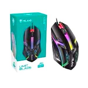 Luminous E-Sports Gaming Mouse, Black 2 pack